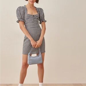 REFORMATION EASTON DRESS IN GINGHAM